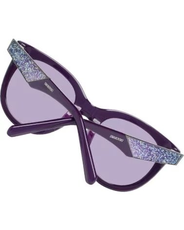 SWAROVSKI SK0126 CAT EYE SONNENBRILLE ACETAT DAMEN VIOLETT MORADO