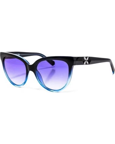 SWAROVSKI GAFAS DE SOL SK0187 CAT EYE ACETATO NEGRO-AZUL