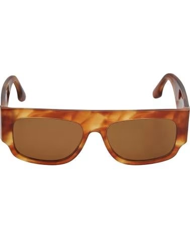 VICTORIA BECKHAM GAFAS DE SOL RECTANGULARES VB666S PARA MUJER MARRóN HAVANA