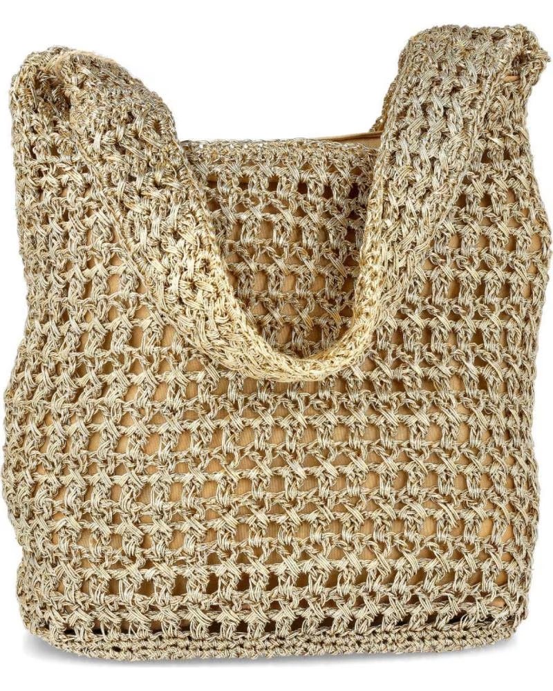 PINKDESERT WOMEN´S BAG BNYX1714 BOHO STYLE METALLIC ORO