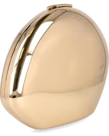 PINKDESERT CLUTCH DE FESTA METALIZADA DOURADA AST20823 ORO