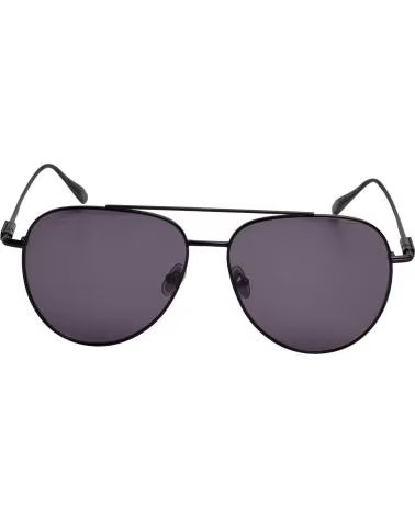 SALVATORE FERRAGAMO GAFAS DE SOL HOMBRE ESTILO PILOTO DE METAL SF308S NEGRO