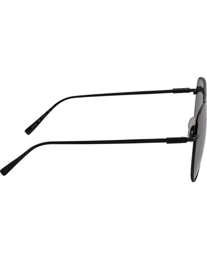 SALVATORE FERRAGAMO GAFAS DE SOL HOMBRE ESTILO PILOTO DE METAL SF308S NEGRO