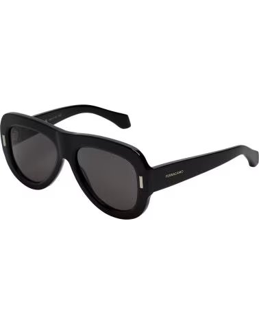 SALVATORE FERRAGAMO GAFAS DE SOL MUJER ESTILO PILOTO DE ACETATO SF2029SE NEGRO