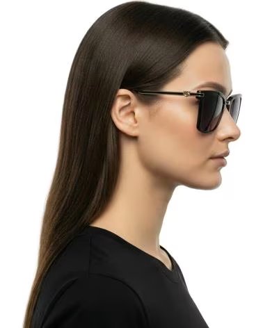 SALVATORE FERRAGAMO SF2036S QUADRATISCHE ACETAT-SONNENBRILLE NEGRO