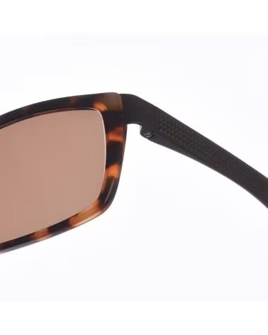 ZEN ÓCULOS DE SOL RETANGULARES DE ACETATO Z433 HOMEM PRETO-CASTANHO REF: 1181264 NEGRO-MARRóN