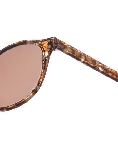 ZEN ÓCULOS DE SOL OVAIS DE ACETATO Z470 PARA MULHER, REFERÊNCIA 1181281 HAVANA