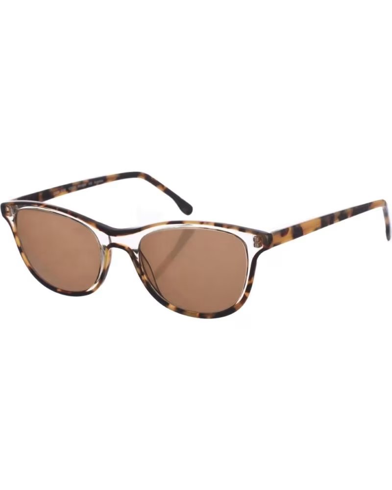 ZEN GAFAS DE SOL OVALADAS Z489 ACETATO MUJER TRANSPARENTE-HABANA REF: 1181293