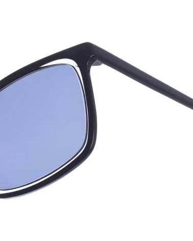 ZEN ÓCULOS DE SOL Z492 QUADRADOS MULHER PRETO-TRANSPARENTE REF: 1181298 NEGRO-TRANSPARENTE