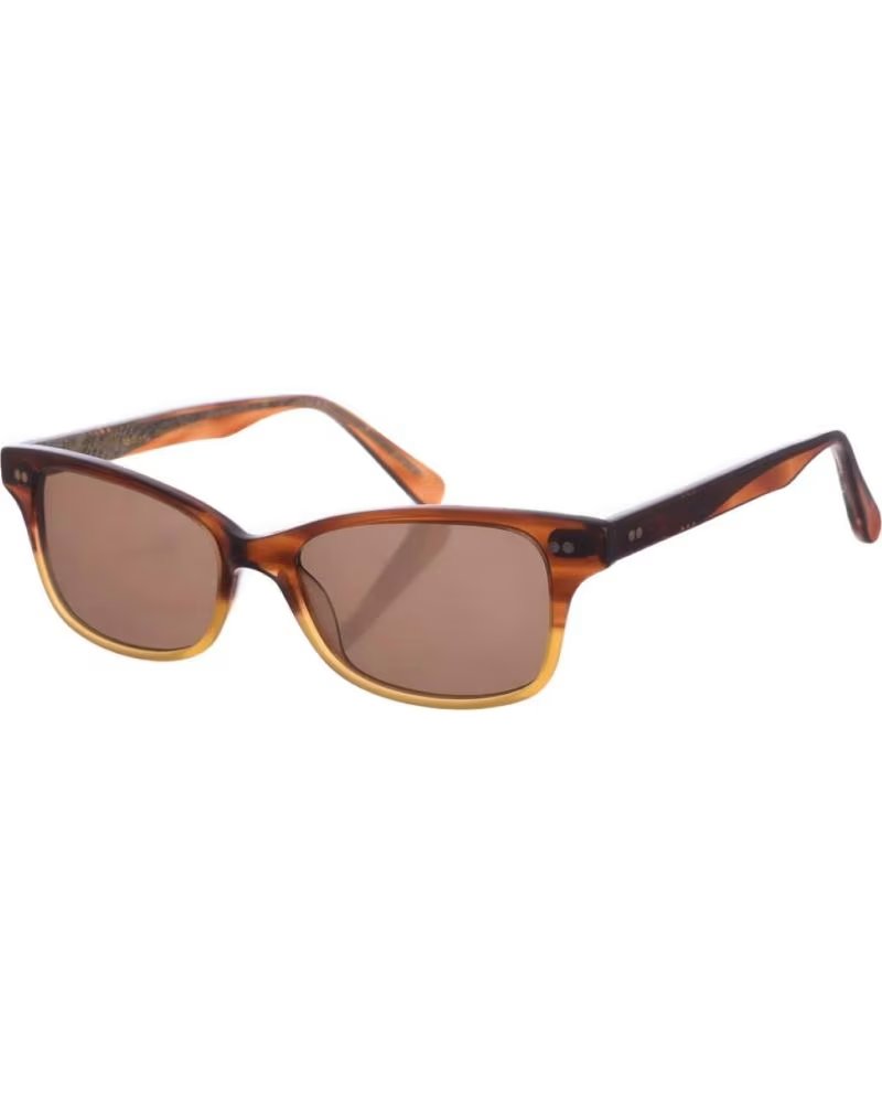 ZEN RECTANGULAR ACETATE SUNGLASSES Z449 CARAMEL REF 1181325 CARAMELO