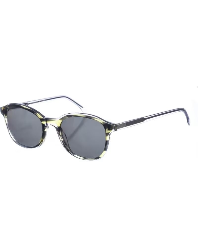 ZEN GAFAS DE SOL ESTILO PANTOS Z491 UNISEX, TRANSPARENTE-NEGRO-MARRÓN, REF 1181336