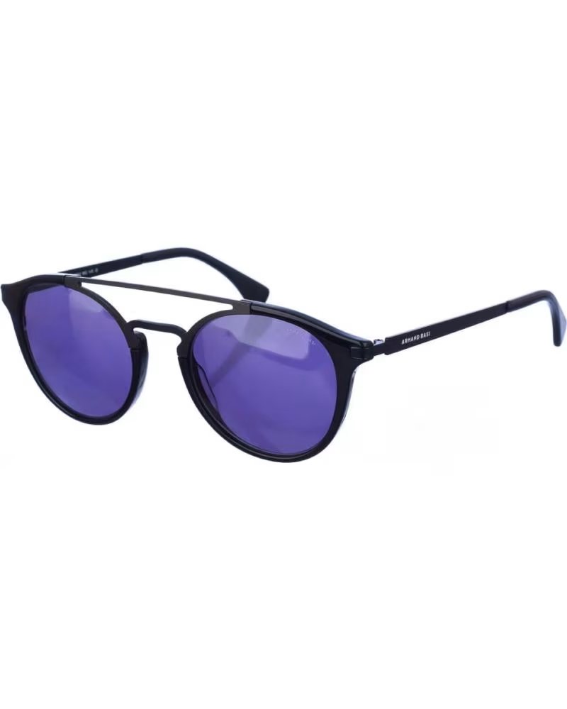 ARMAND BASI AB12320 ROUND SUNGLASSES UNISEX NEGRO