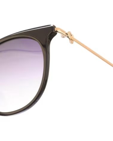LONGCHAMP ÓCULOS DE SOL LO693S REDONDOS DE ACETATO PARA MULHER, REF: 1181402/1182035 NEGRO