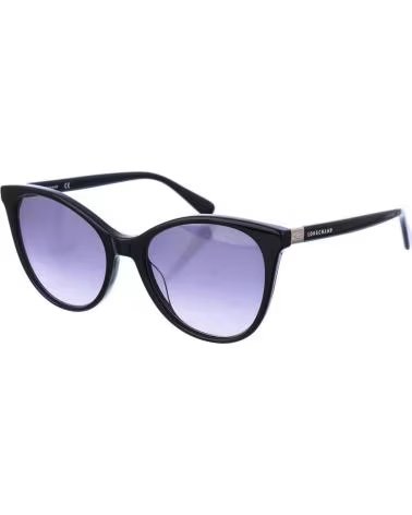 LONGCHAMP OVAL SUNGLASSES LO688S FOR WOMEN BLACK NEGRO