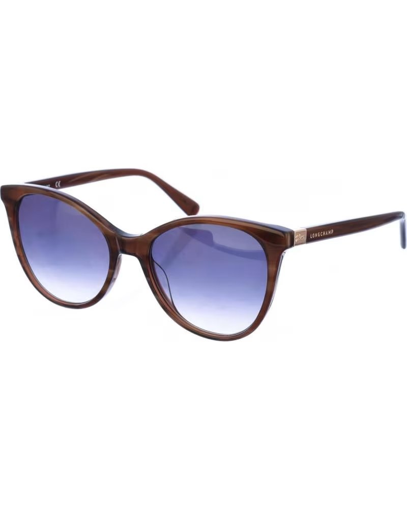 LONGCHAMP LO688S DAMEN-SONNENBRILLE OVAL, FARBE HAVANNA, REF: 1181428 HABANA