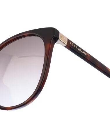 LONGCHAMP LO688S OVAL SUNGLASSES DARK HAVANA HABANA OSCURO