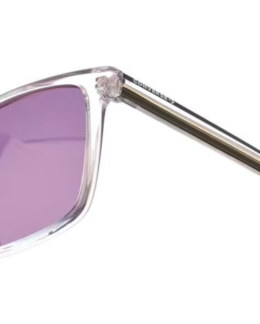 CONVERSE GAFAS DE SOL RECTANGULARES DE ACETATO CV511SY PARA HOMBRE TRANSPARENTE-VERDE