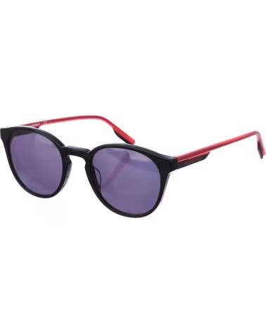 CONVERSE GAFAS DE SOL REDONDAS DE ACETATO CV503S PARA HOMBRE NEGRO-ROJO