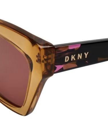 DKNY GAFAS DE SOL MUJER CAT EYE DE ACETATO DK535S AMBAR CRISTAL