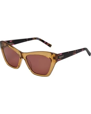 DKNY GAFAS DE SOL MUJER CAT EYE DE ACETATO DK535S AMBAR CRISTAL