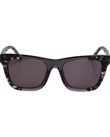 LUNETTES DE SOLEIL DKNY DK529S-001, MONTURE NOIRE ET MOTIF ÉCAILLE