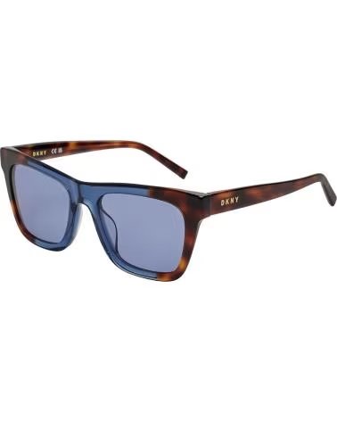 DKNY GAFAS DE SOL MUJER RECTANGULARES DE ACETATO DK529S HAVANA-AZUL