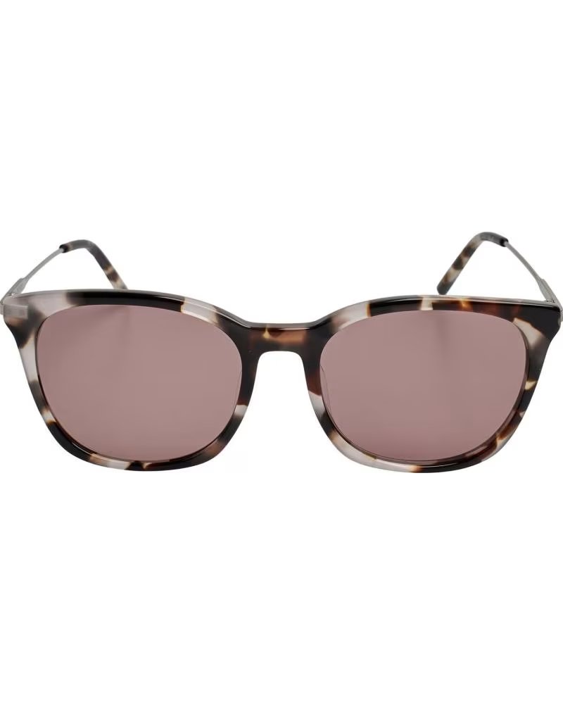 DKNY DK708S SUNGLASSES WITH TORTOISESHELL FRAME AND METAL TEMPLES