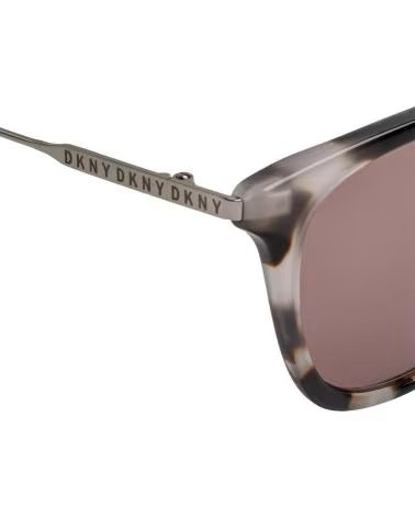 DKNY DK708S SUNGLASSES WITH TORTOISESHELL FRAME AND METAL TEMPLES