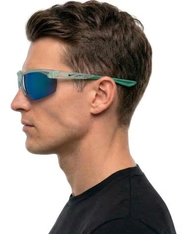 OCCHIALI DA SOLE SPORTIVI NIKE WINDTRACK FV2398-301 AVVOLGENTI CLARO