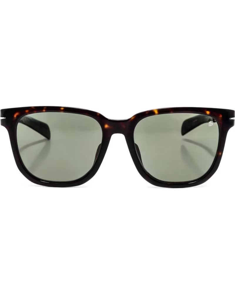DAVID BECKHAM 7067FS QUADRATISCHE ACETAT-SONNENBRILLE IN DUNKEL-HAVANNA FÜR HERREN HAVANA OSCURO