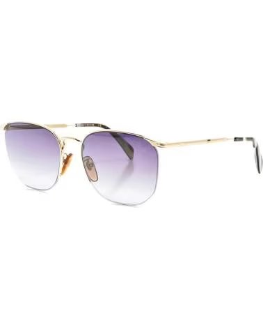 DAVID BECKHAM GAFAS DE SOL OVALADAS 1038FS METAL DORADO-PLATA