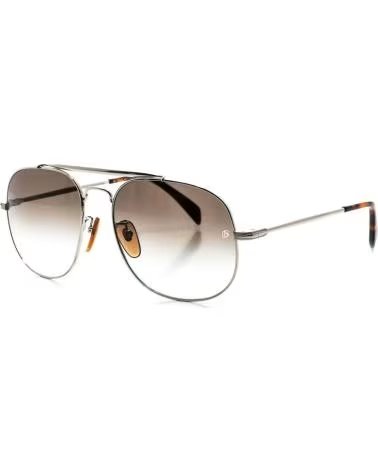 DAVID BECKHAM GAFAS DE SOL 7004S ESTILO PILOTO DE METAL PLATEADO