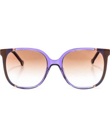 CAROLINA HERRERA GAFAS DE SOL CH0062S CUADRADAS DE ACETATO LILA-MARRÓN