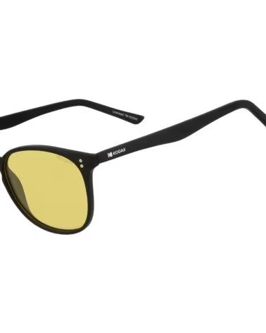 KODAK LUNETTES DE SOLEIL RONDES CF90015 UNISEXE NOIR MAT RÉF 1181646 NEGRO MATE