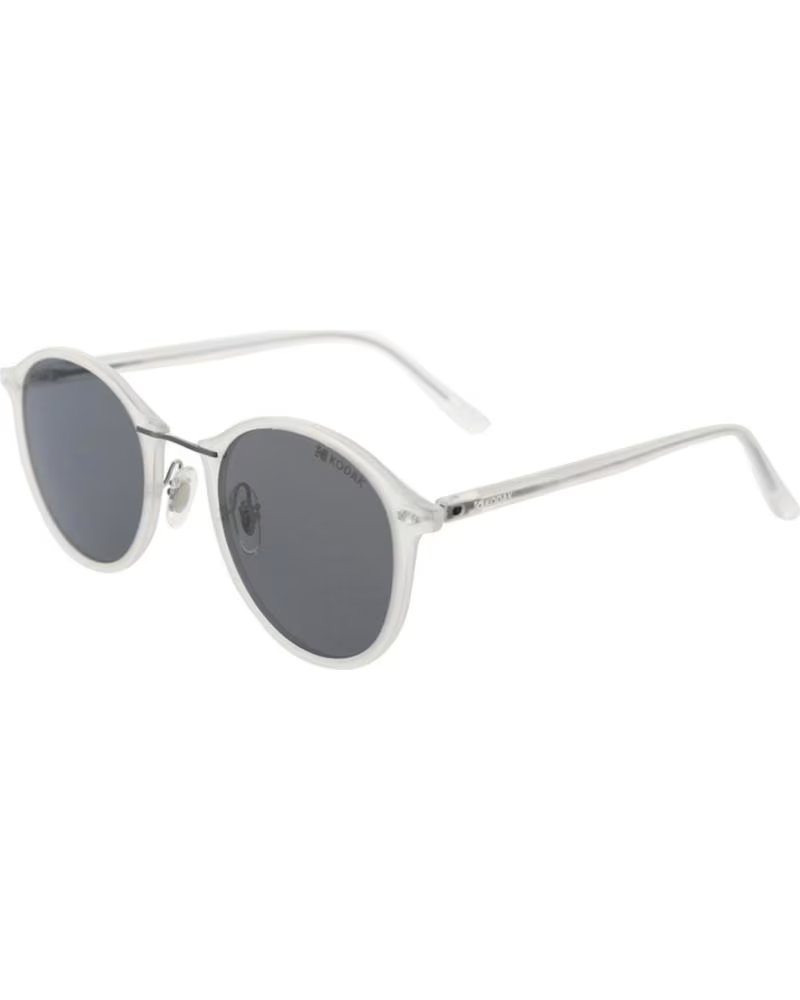 KODAK LUNETTES DE SOLEIL POLARISÉES RONDES CF90016 UNISEXE, TRANSPARENT TRANSPARENTE