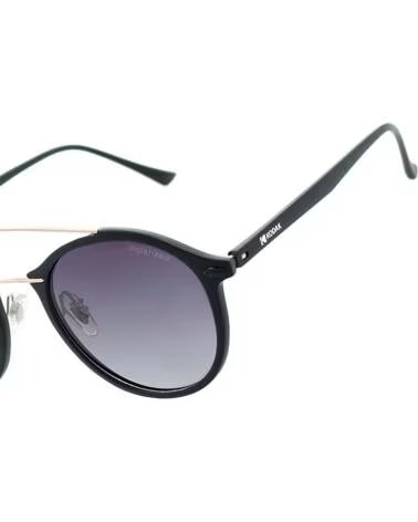 KODAK CF90024 SONNENBRILLE RUND POLARISIERT UNISEX DUNKELGRAU MATT GRIS OSCURO MATE