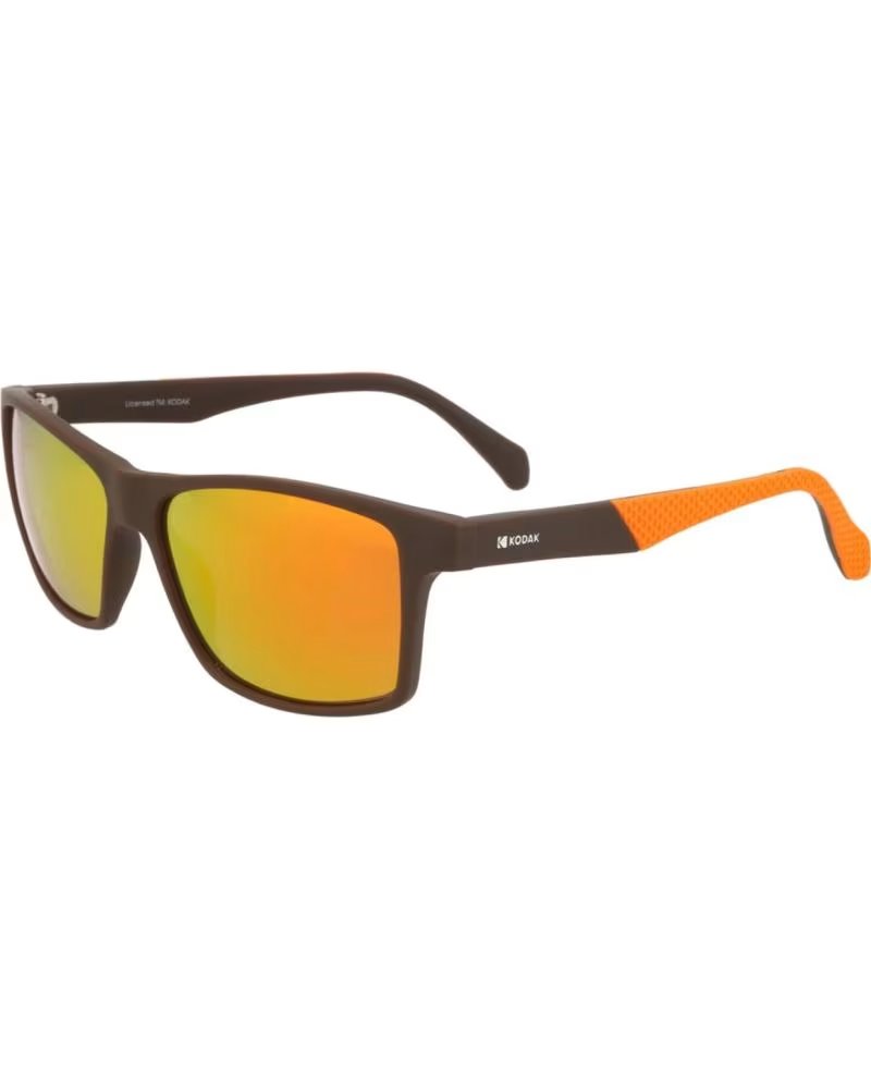 KODAK CF90018 SPORTS SUNGLASSES FOR MEN, MATTE DARK BROWN MARRóN OSCURO MATE