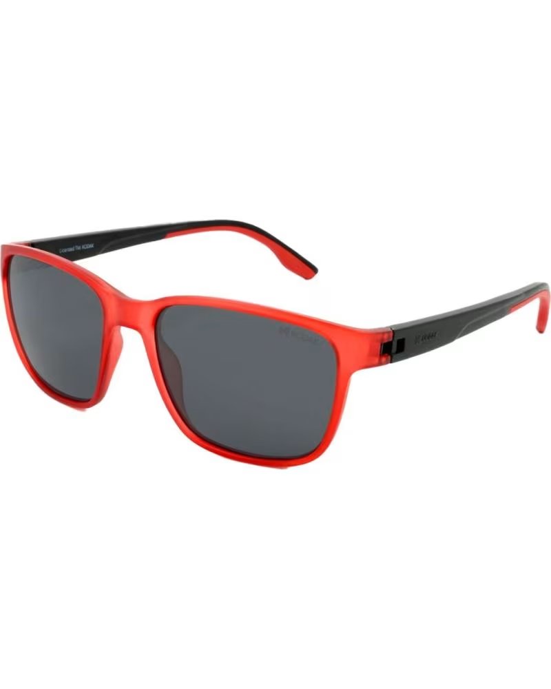 KODAK POLARISIERTE QUADRATISCHE SONNENBRILLE CF90112 ROT-SCHWARZ ROJO-NEGRO