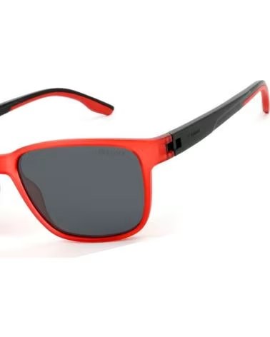 KODAK POLARISIERTE QUADRATISCHE SONNENBRILLE CF90112 ROT-SCHWARZ ROJO-NEGRO