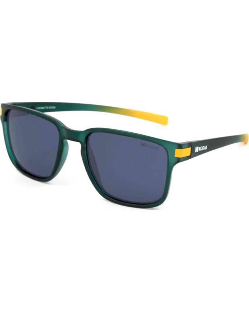 KODAK GAFAS DE SOL CUADRADAS POLARIZADAS CF90155 PARA HOMBRE VERDE-AMARILLO