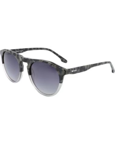 KODAK FI40000 ROUND POLARIZED SUNGLASSES FOR MEN, GREY ANIMAL PRINT GRIS