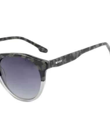 KODAK FI40000 RUNDE POLARISIERTE SONNENBRILLE FÜR HERREN, GRAU ANIMAL PRINT GRIS