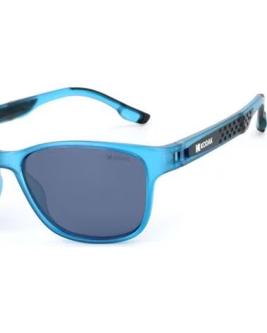 KODAK CF90120 QUADRATISCHE POLARISIERTE SONNENBRILLE BLAU MATT AZUL MATE