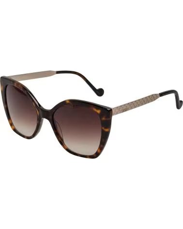 LIU JO GAFAS DE SOL MUJER CAT EYE OVERSIZE DE ACETATO LJ752S HAVANA OSCURO
