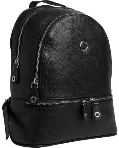 LAMARTHE MOCHILA 164011 PEQUEÑA CON COMPARTIMENTOS PARA MUJER, NEGRO