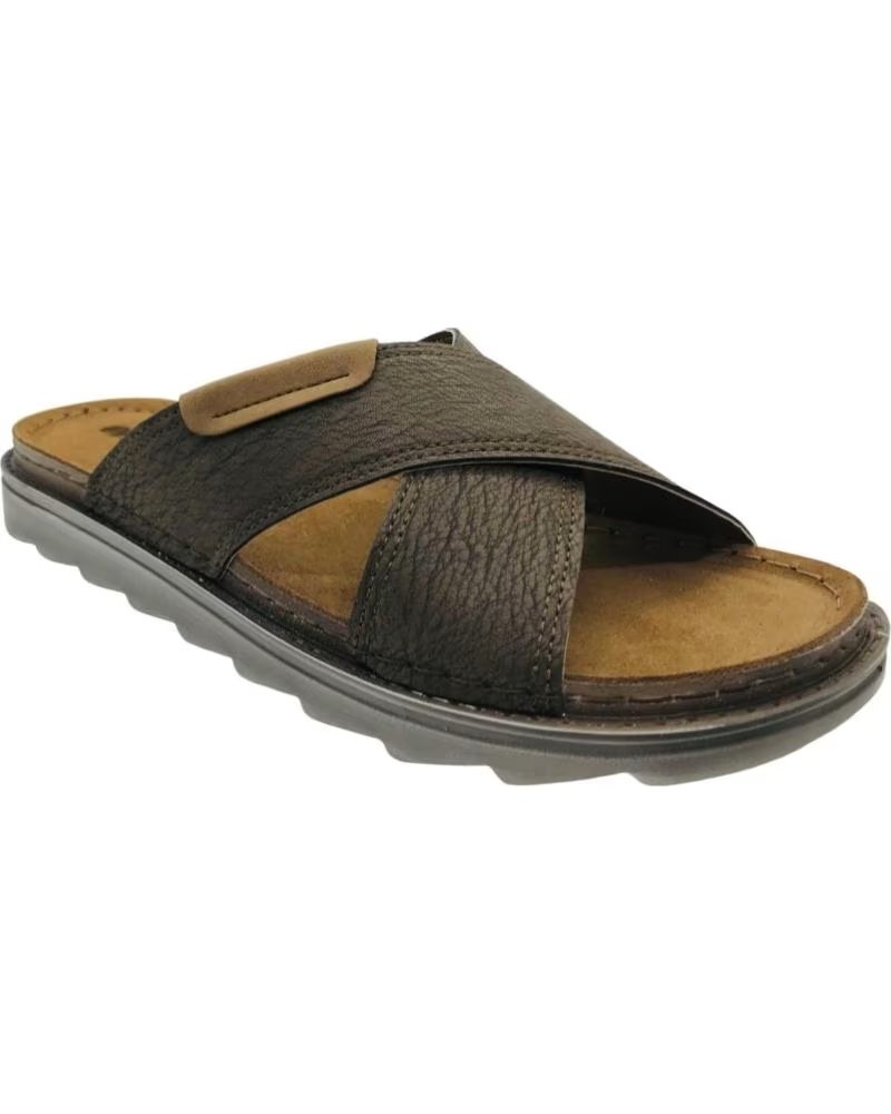 INBLU SANDÁLIA HOMEM ESTILO CHINELO CASTANHO BU000018 REF: 1182469 MARRON
