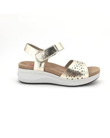 FLUCHOS SANDALE FLULA 14839 PLATIN PLATEADO