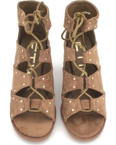 ETIKA SANDALIA ETICOR COLOR CAMEL 14836 MARRóN