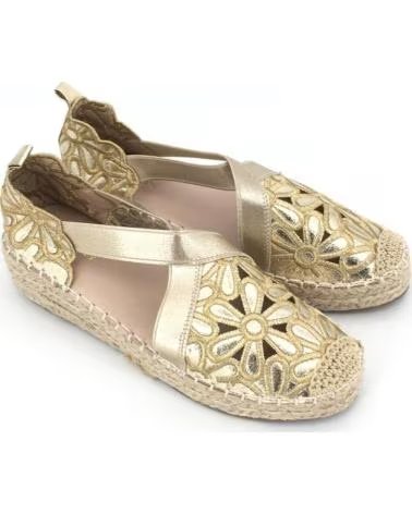 ETIKA ETIFLO 14834 ESPADRILLE GOLD AMARILLO