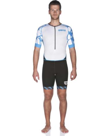 ARENA TRAJE DE TRIATLÓN M TRISUIT ST AERO FRONT ZIP 2A951504 BLANCO
